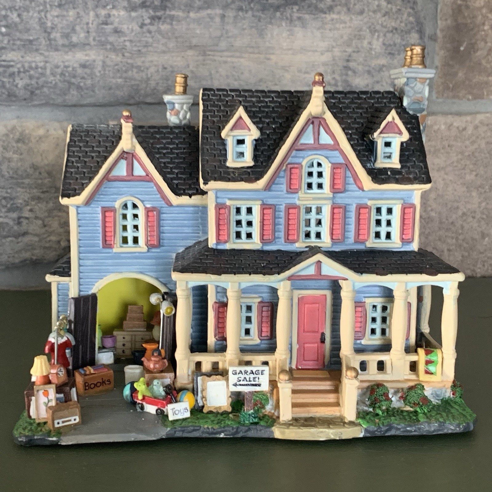 Lemax Harvest Crossing “Garage Sale” Retired 95855 2009 Christmas House