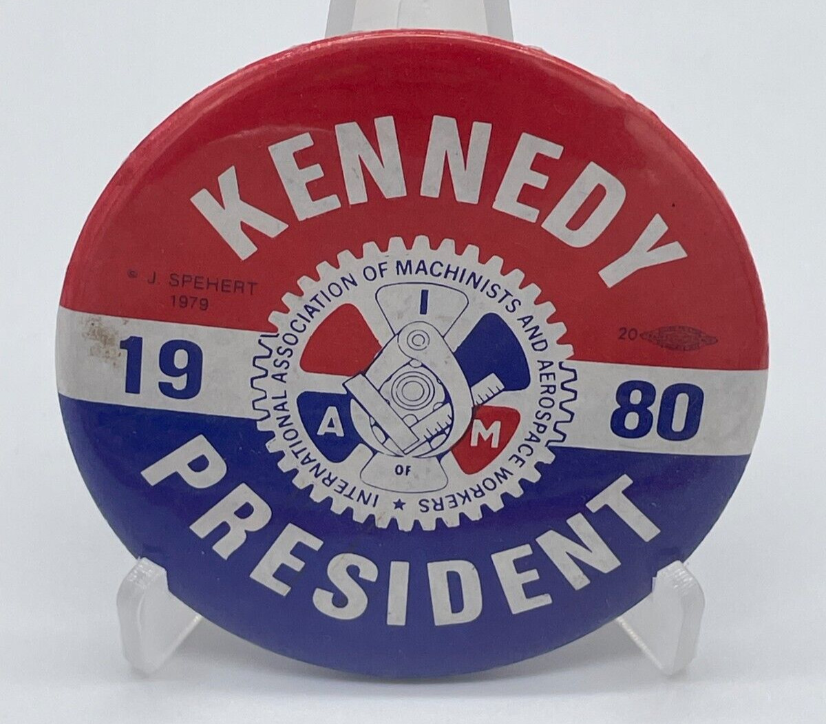 Ted Kennedy For President 1980 International Association Of Machinist Aerospace