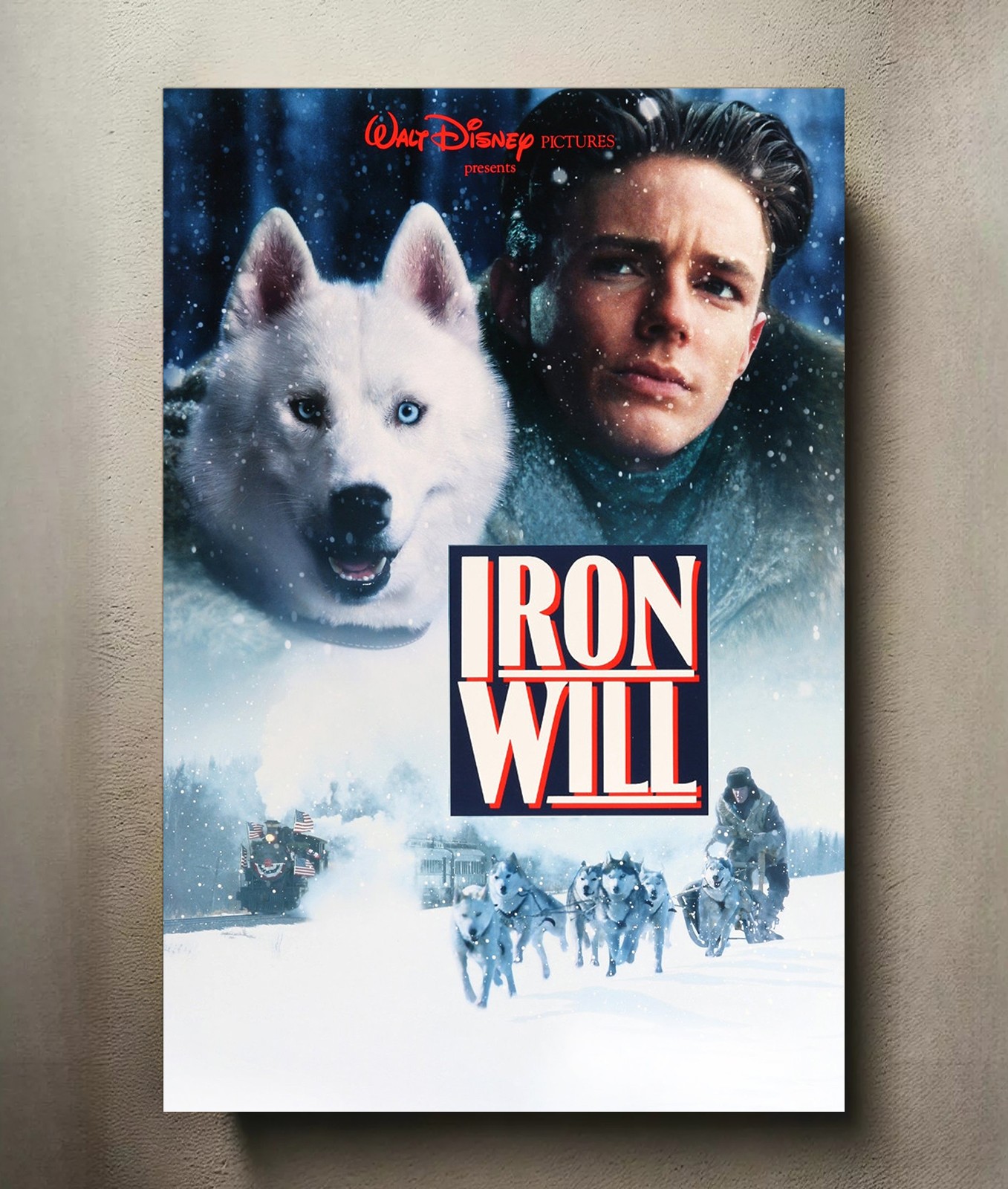 Iron Will 8x12 Metal Movie Poster Sign
