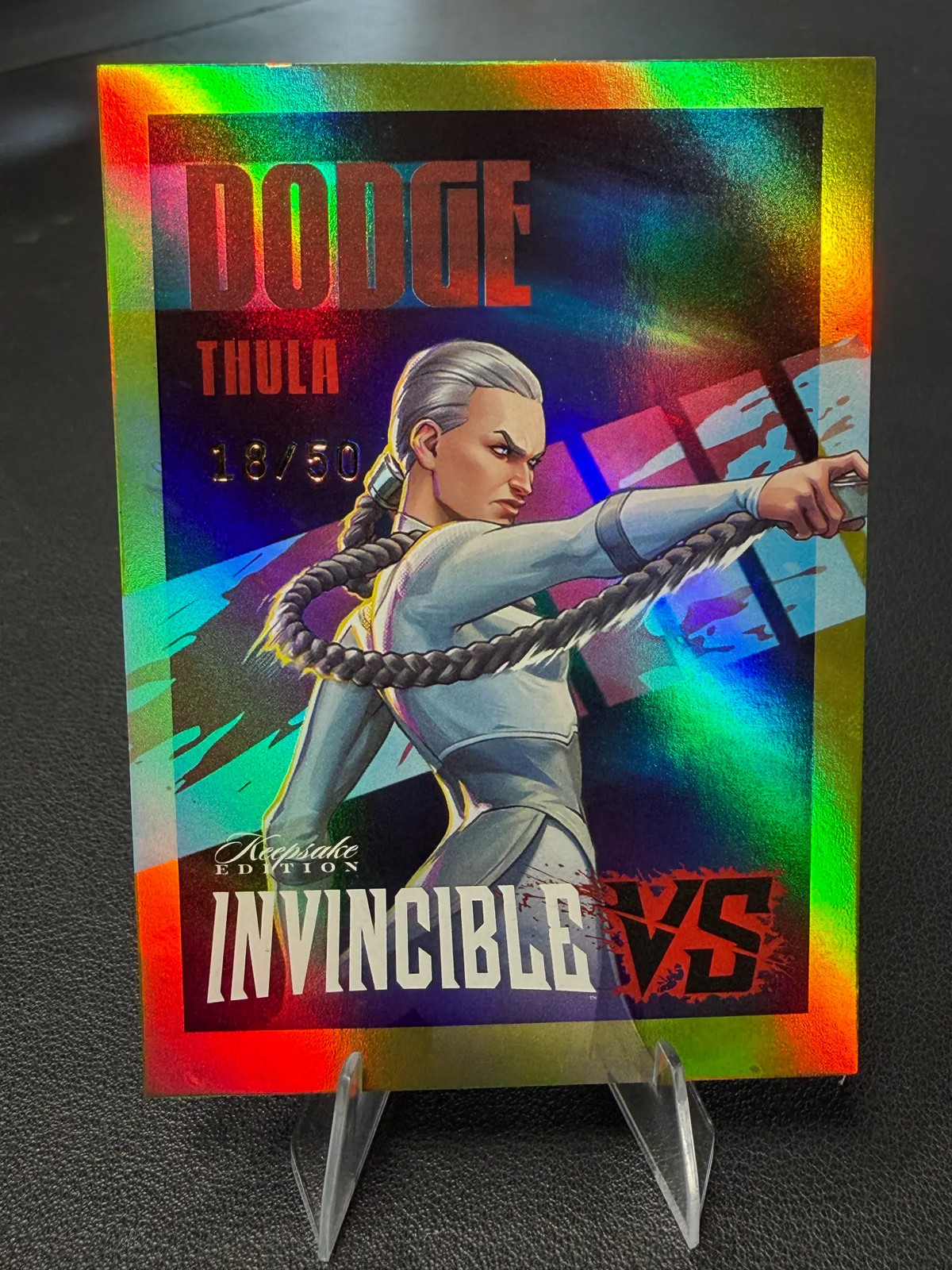 2026 Invincible VS Thula #136 Dodge 18/50 2026 Invincible VS Thula #136 Dodge 18/50
