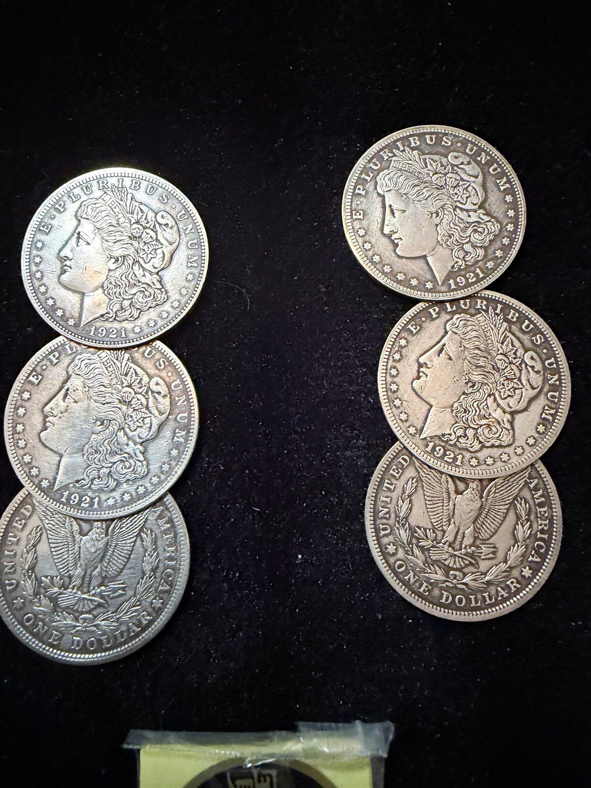 Magic Trick - Silver Real Morgan Dollar Coins 1921 Magic Trick - Silver Real Morgan Dollar Coins 1921