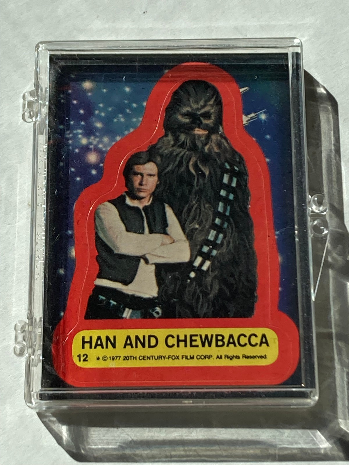1977 Topps Star Wars Series 2 (Red) Stickers - 11 Card Lot NM/MT 1977 Topps Star Wars Series 2 (Red) Stickers - 11 Card Lot NM/MT