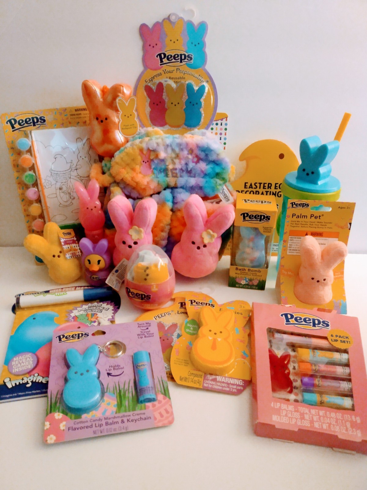 New Everything PEEPS 17 Mixed Bundle of Peeps Merchandise New Everything PEEPS 17 Mixed Bundle of Peeps Merchandise