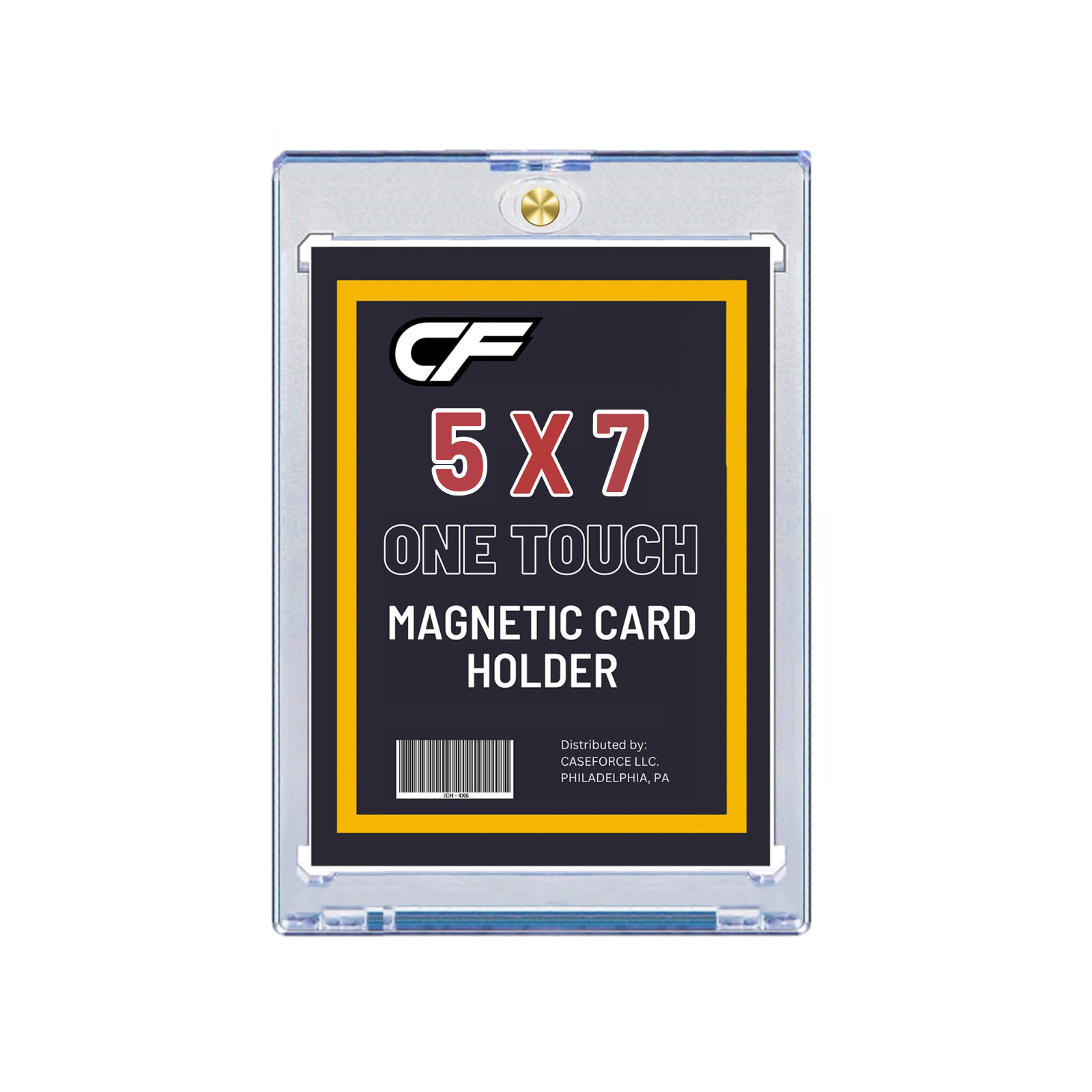 CF Magnetic Card Holder One Touch - 5" x 7" Sports 5x7 Post Card Photo Holder CF Magnetic Card Holder One Touch - 5" x 7" Sports 5x7 Post Card Photo Holder