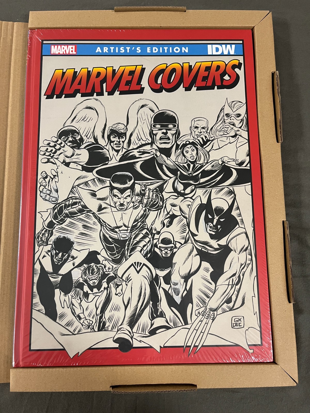 Marvel Covers Artist's Edition : Brand New Condition : Shrinkwrapped : 2nd ed. Marvel Covers Artist's Edition : Brand New Condition : Shrinkwrapped : 2nd ed.