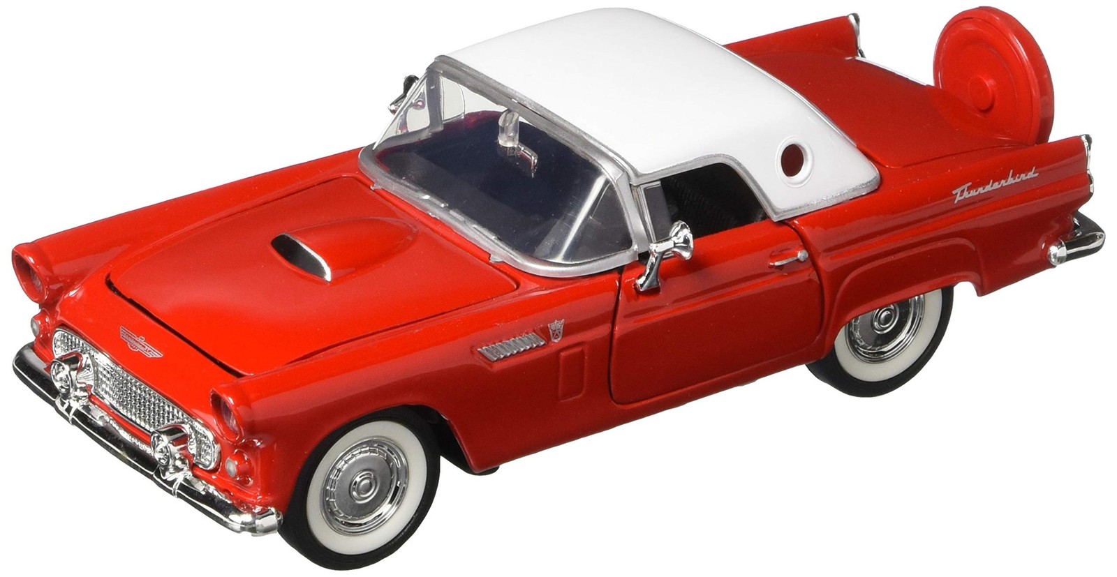 Motor Max 1:24 W/B American Classics 1956 Ford Thunderbird Diecast Vehicle Motor Max 1:24 W/B American Classics 1956 Ford Thunderbird Diecast Vehicle
