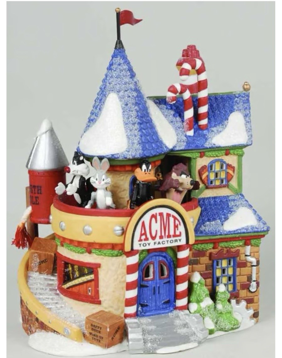 RARE RETIRED North Pole Department 56 ACME TOY FACTORY #56729 NEW
