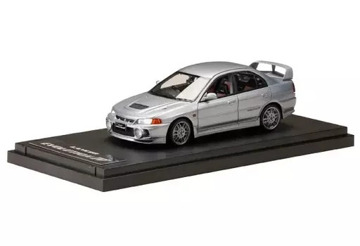 1/43 Mitsubishi Lancer GSR Evolution IV Steel Silver Diecast Model PM43130S 1/43 Mitsubishi Lancer GSR Evolution IV Steel Silver Diecast Model PM43130S