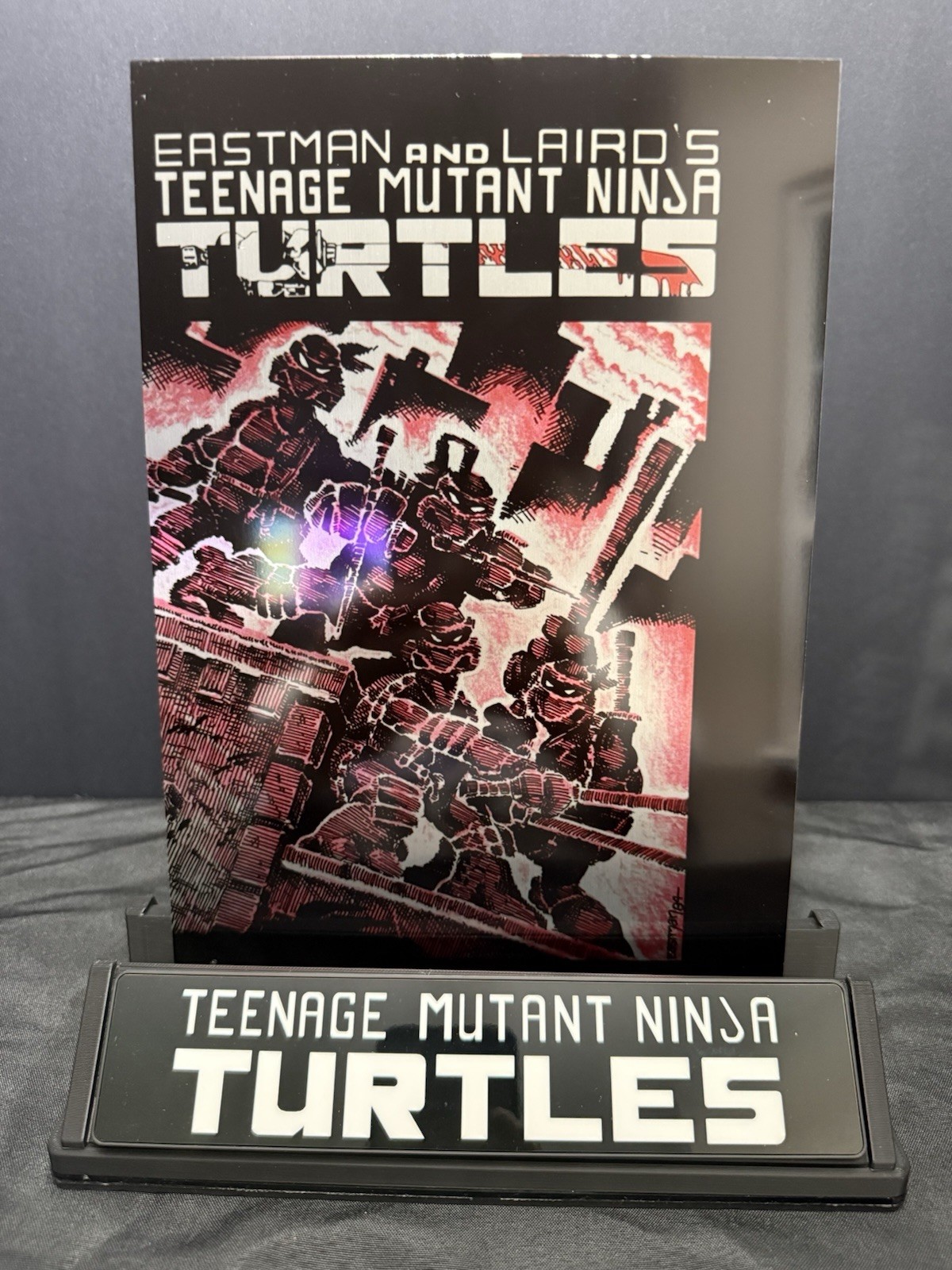 Teenage Mutant Ninja Turtles #1 Double sided Metal Teenage Mutant Ninja Turtles #1 Double sided Metal