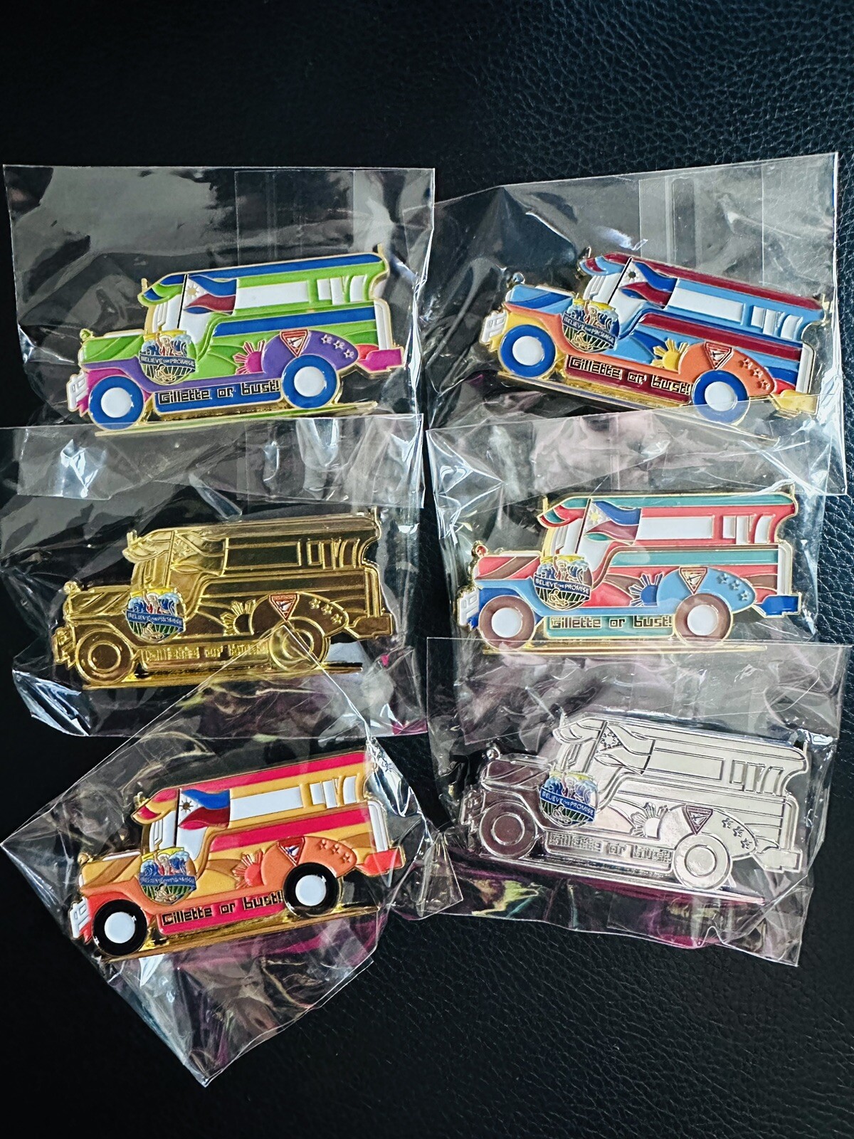 Believe The Promise 2024 SDA Pathfinder Camporee Pins 🇵🇭 Jeepneys Set of 6