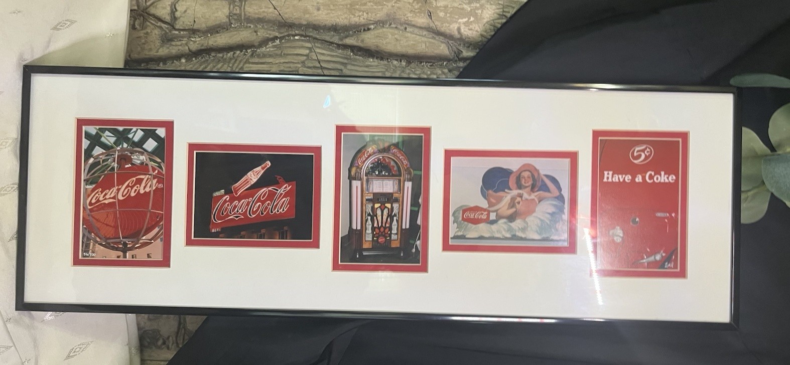 Vintage Coca Cola Framed Photo Collage By Lowel Martin Photography Wall Decor