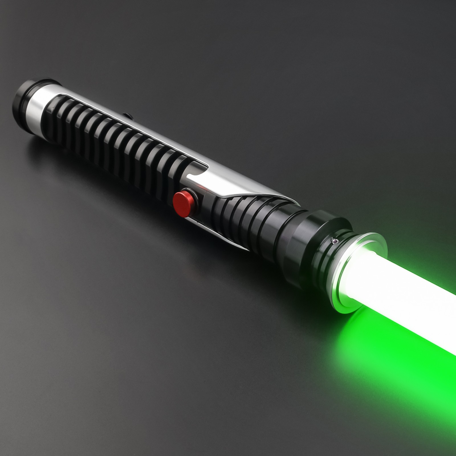 Star Wars QUI GON JINN SNV4 PRO Lightsaber Replica Force FX Dueling Metal APP