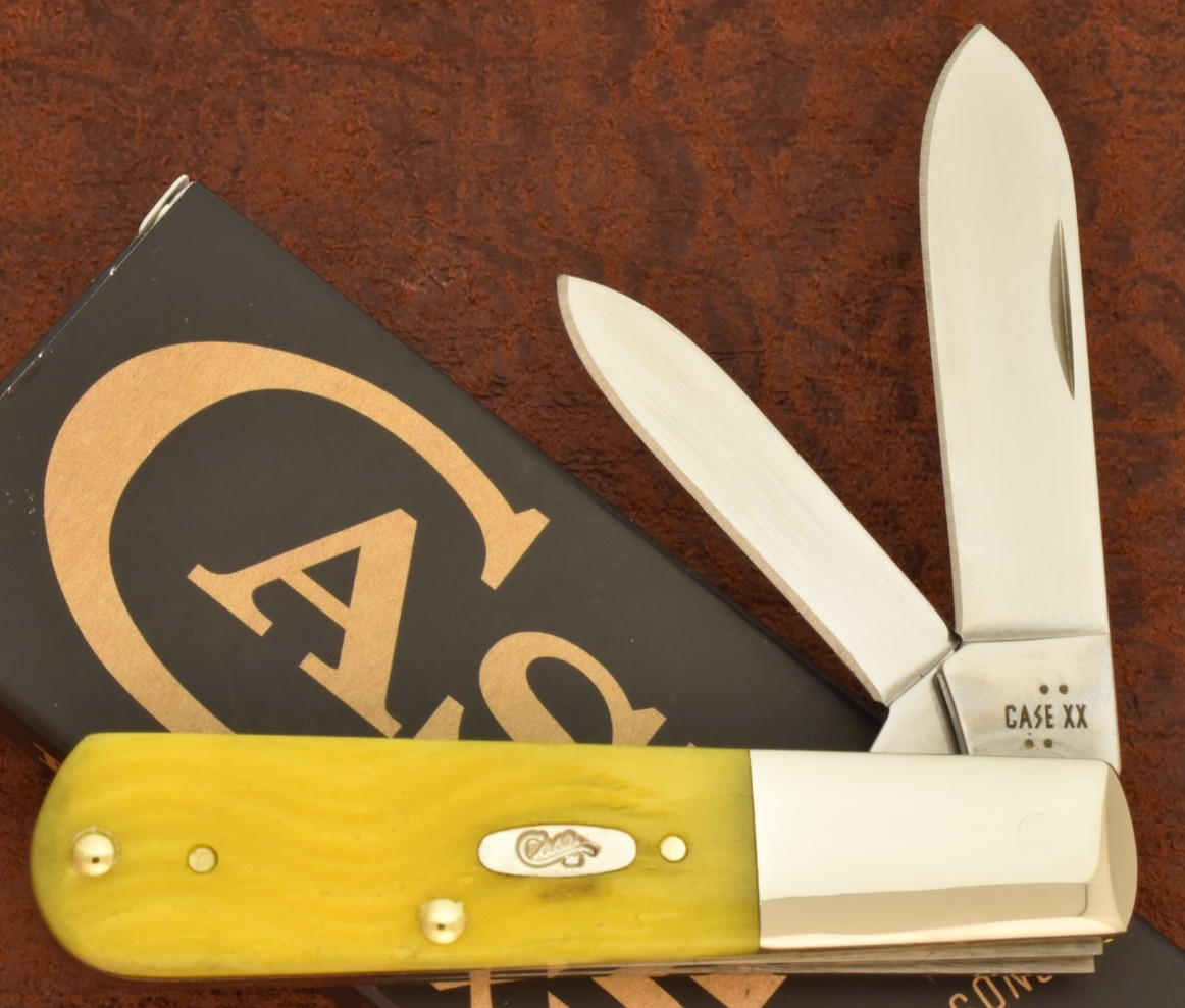 CASE XX USA C PLATTS JIGGED YELLOW BONE BARLOW KNIFE 2026 62009 SS NICE PRETTY CASE XX USA C PLATTS JIGGED YELLOW BONE BARLOW KNIFE 2026 62009 SS NICE PRETTY
