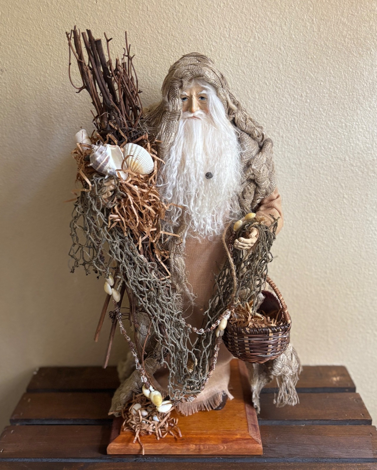 Vintage Lynn Haney Sea Drifter Santa 17" - 1995 Style 165 Vintage Lynn Haney Sea Drifter Santa 17" - 1995 Style 165