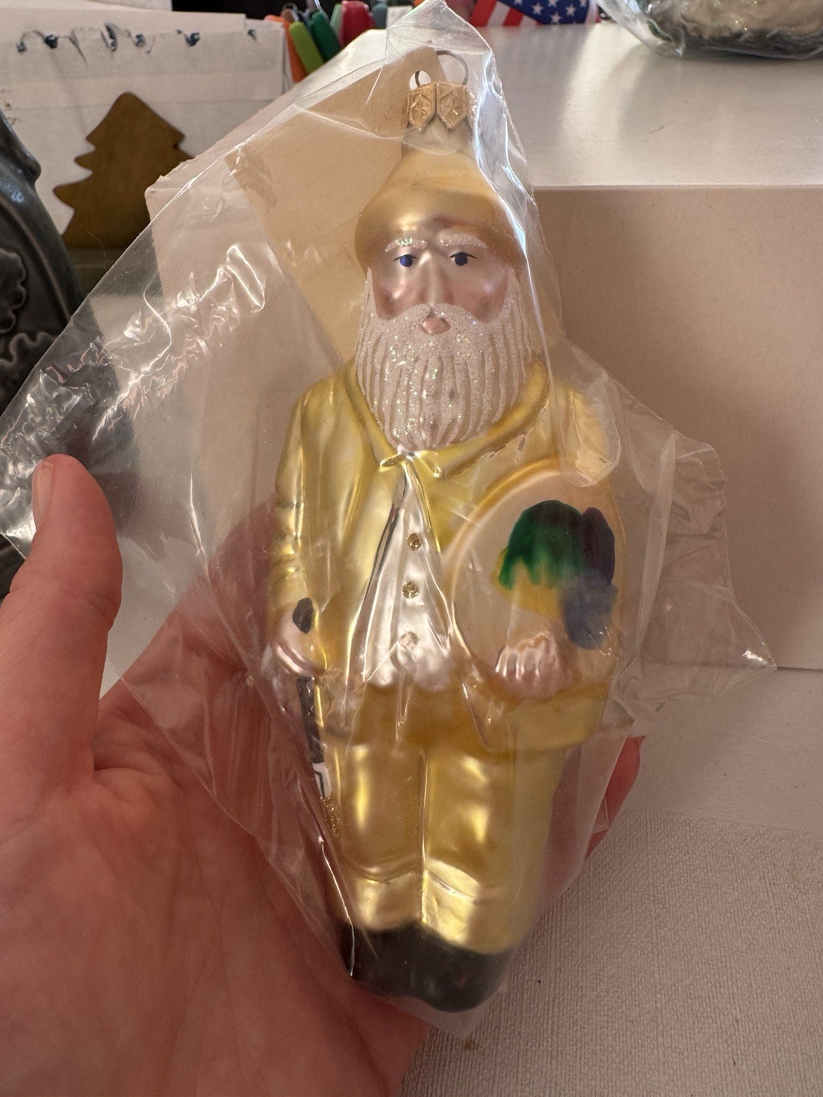 Vintage 1996 PATRICIA BREEN ORNAMENT Claude Monet AIC Retired, Original Package Vintage 1996 PATRICIA BREEN ORNAMENT Claude Monet AIC Retired, Original Package
