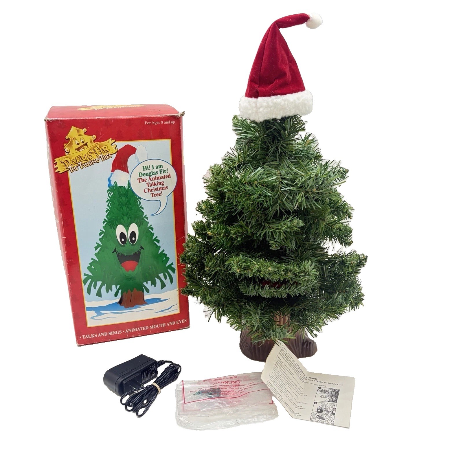 Vtg 1996 Gemmy Douglas Fir The Animated Talking Christmas Tree Vtg 1996 Gemmy Douglas Fir The Animated Talking Christmas Tree
