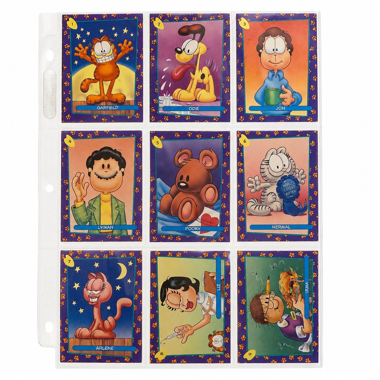 Garfield 1992 SkyBox Premier Edition Complete 100 Card Set Jim Davis NM Garfield 1992 SkyBox Premier Edition Complete 100 Card Set Jim Davis NM