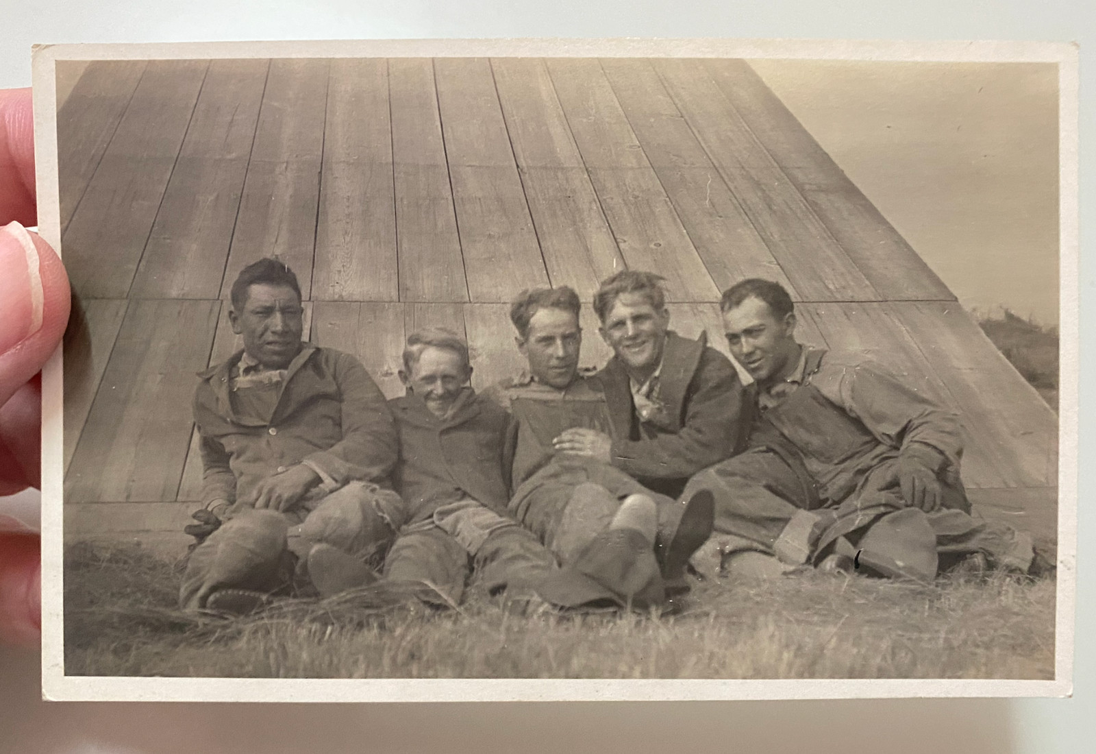 VTG Terry MT Prairie County Thresher Workers Overalls Newsboy Caps RPPC 1910s VTG Terry MT Prairie County Thresher Workers Overalls Newsboy Caps RPPC 1910s