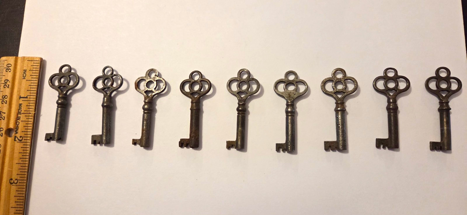 Antique Barrel Keys Mixed Bit Patterns Ornate Victorian Cabinet Dresser Keys Antique Barrel Keys Mixed Bit Patterns Ornate Victorian Cabinet Dresser Keys