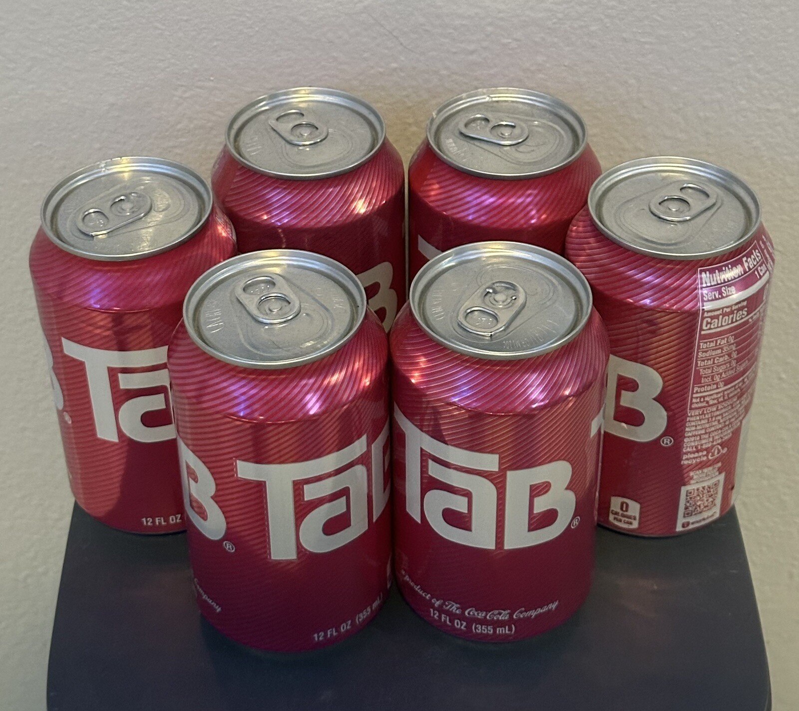 *Send an Offer*Lot Of 12 Tab Soda Unopened Empty Cans Discontinued Collectible *Send an Offer*Lot Of 12 Tab Soda Unopened Empty Cans Discontinued Collectible