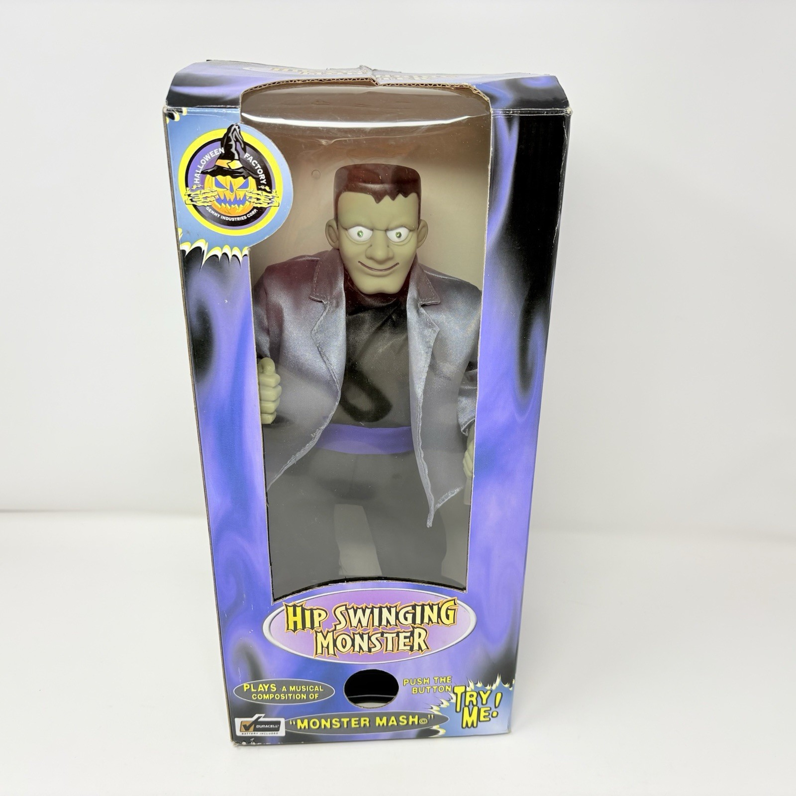 1998 Gemmy Hip Swinging Monster Animated Frankenstein Dancing Monster Mash Works 1998 Gemmy Hip Swinging Monster Animated Frankenstein Dancing Monster Mash Works