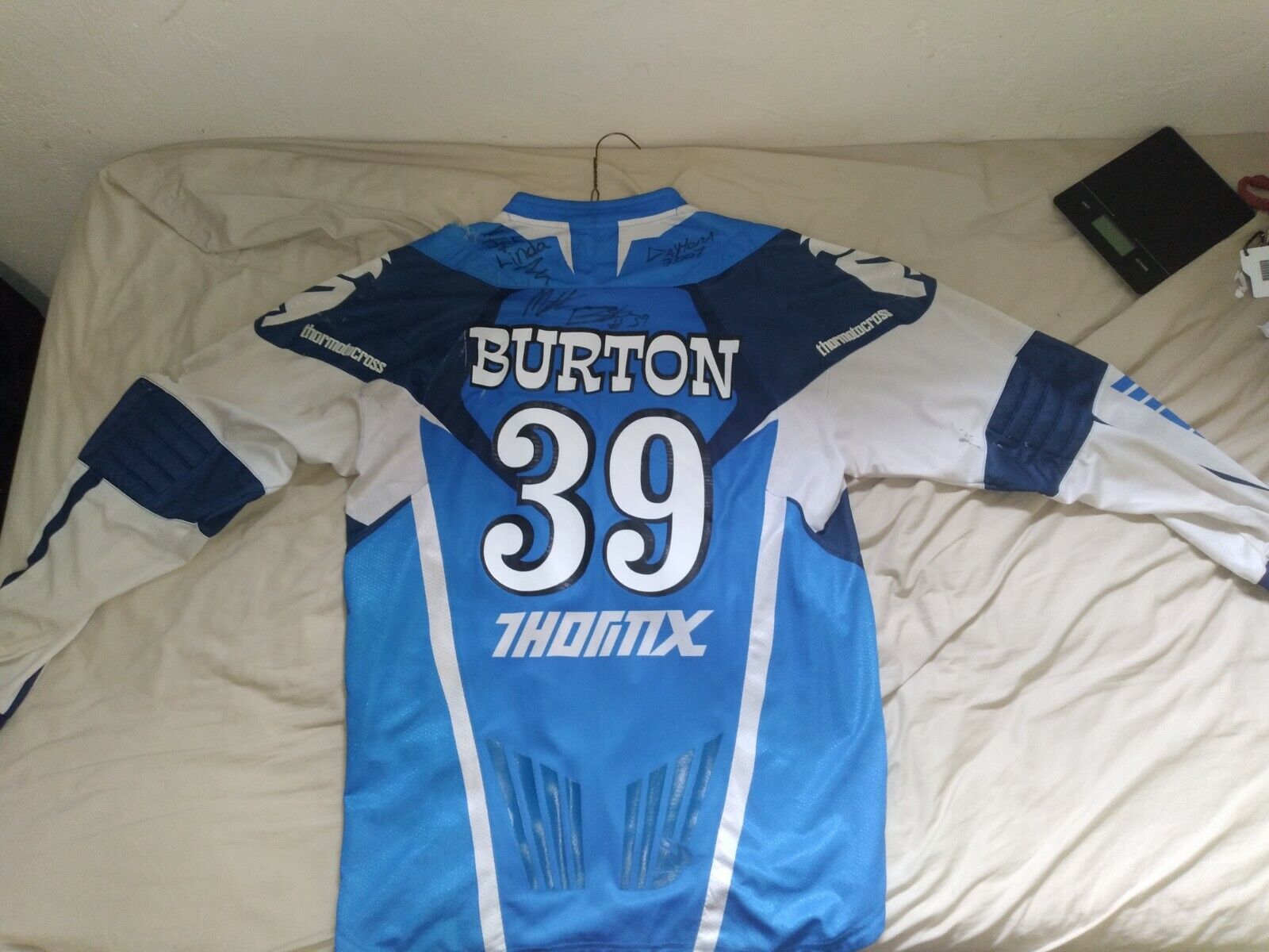 Matthew Burton Autographed Jersey