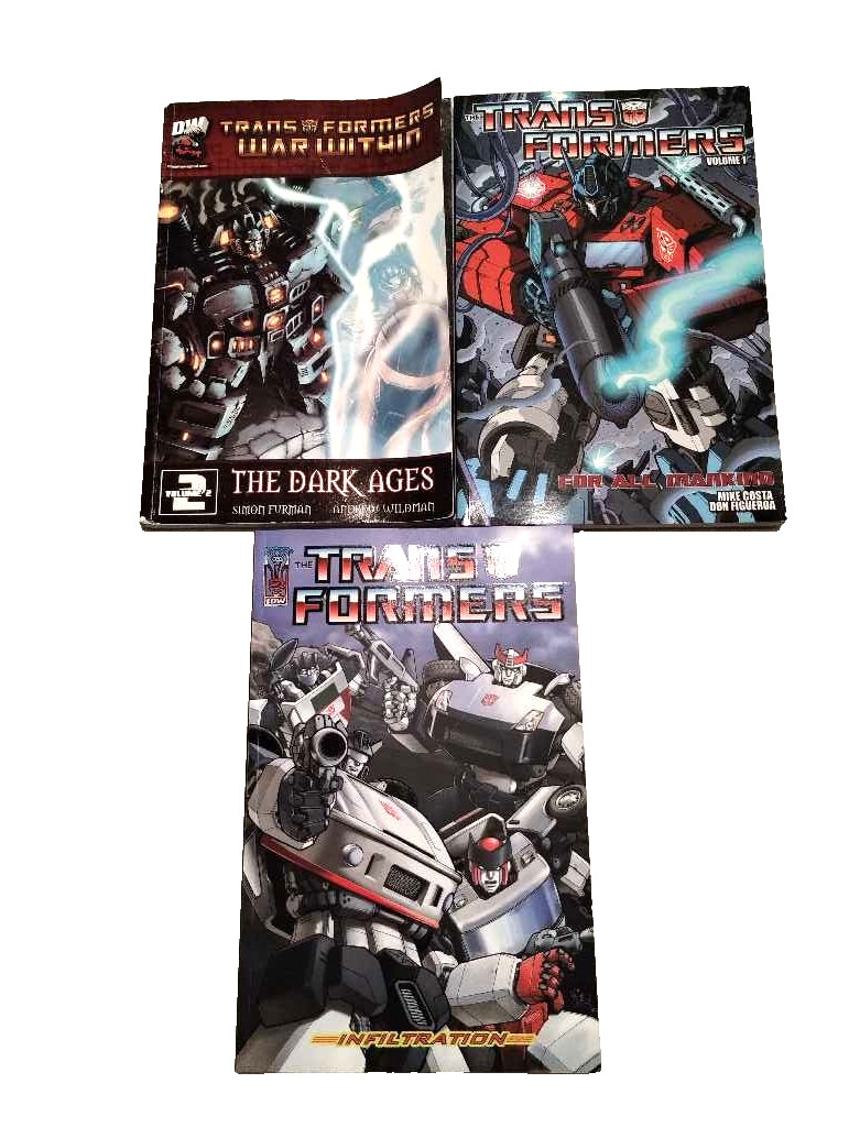 Transformers Comics Lot - Infiltration War Within For All Mankind Transformers Comics Lot - Infiltration War Within For All Mankind