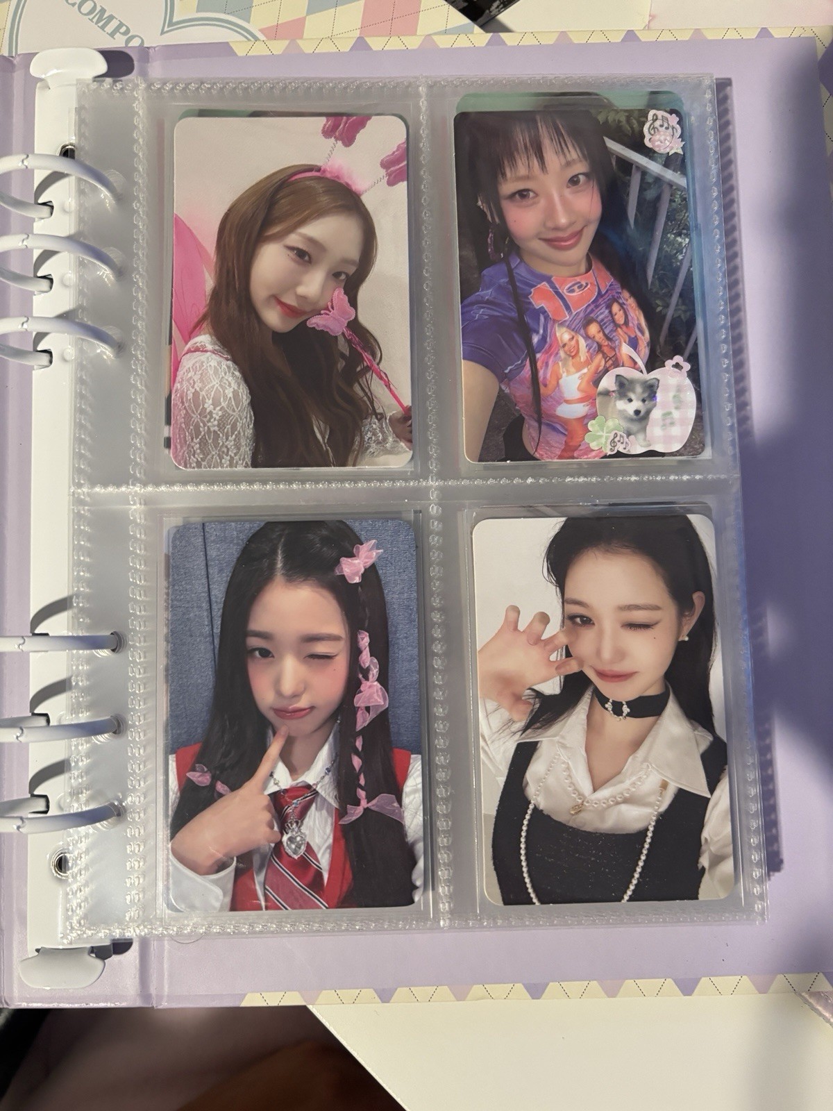 KPOP GirlGroup Photocard Lot (aespa, ive, le sserafim, loona, red velvet, stayc)