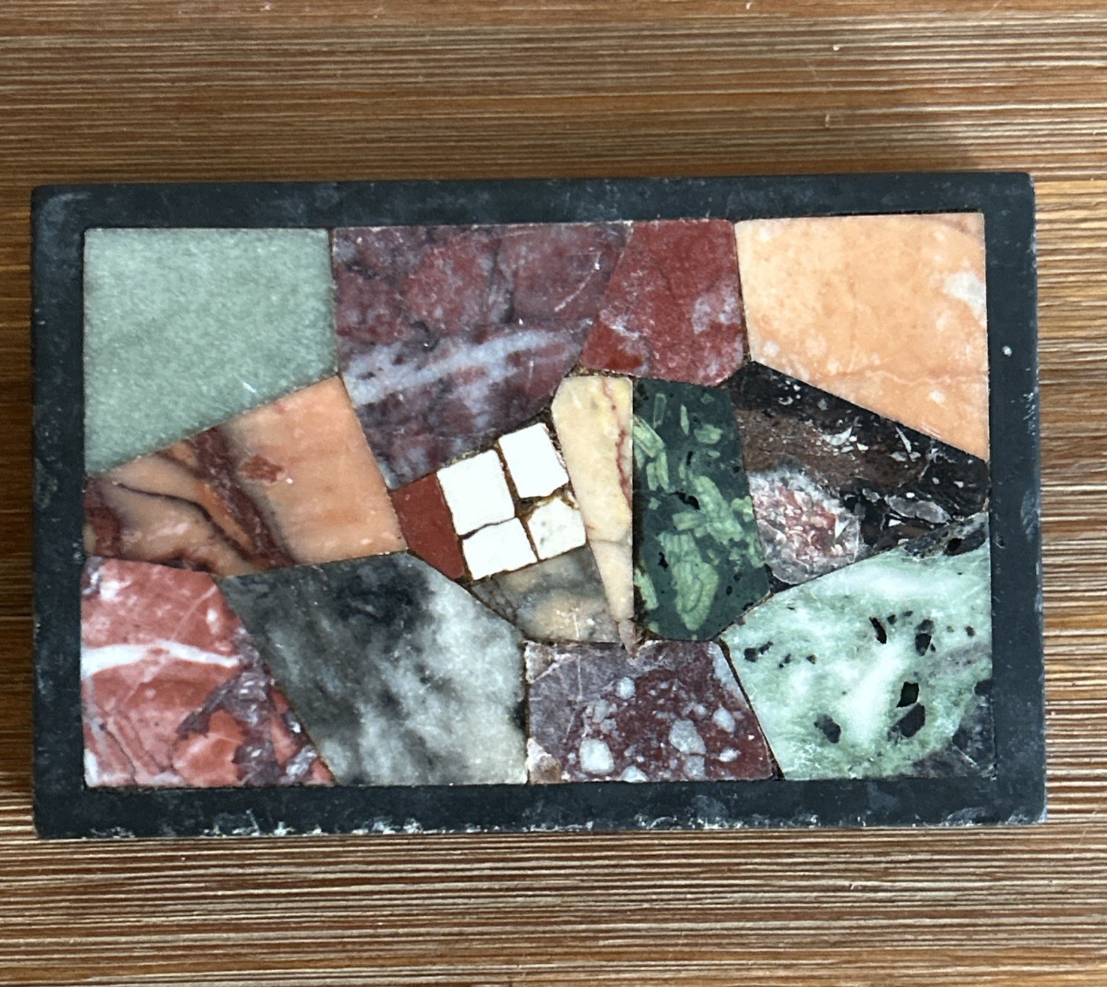 Antique Grand Tour Marble Pietra Dura Stone Specimen Sample Objet D'Art Italy Antique Grand Tour Marble Pietra Dura Stone Specimen Sample Objet D'Art Italy