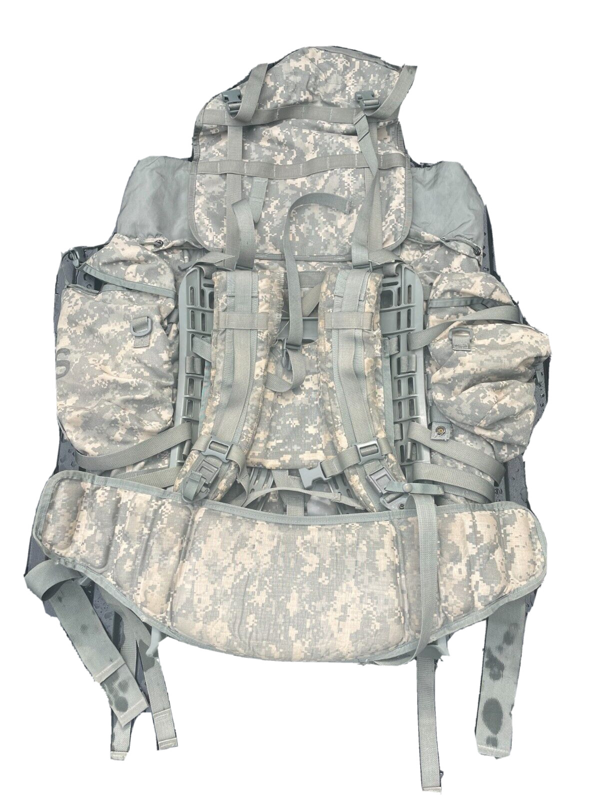 USGI Large Rucksack Fully Setup with 83 Liter Capacity Digital Camo Surplus Gear USGI Large Rucksack Fully Setup with 83 Liter Capacity Digital Camo Surplus Gear
