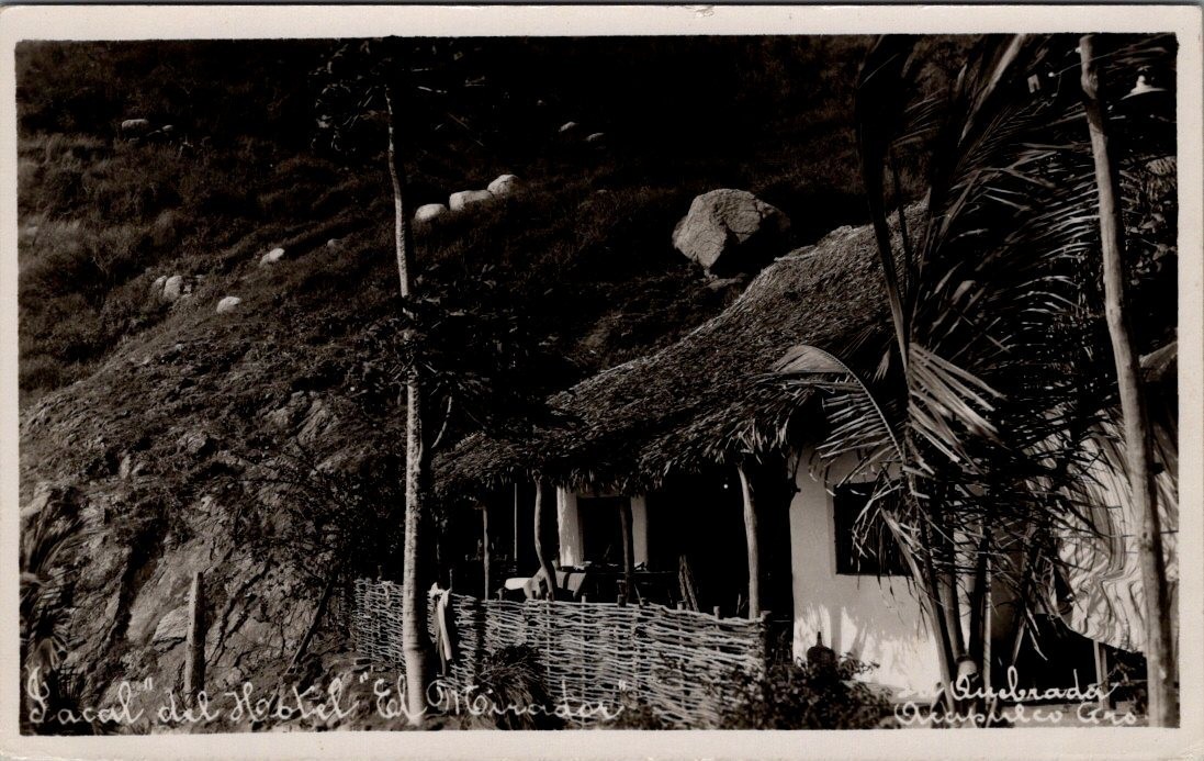 Bungalow de La Quinta, ACAPULCO, Mexico Real Photo Postcard Bungalow de La Quinta, ACAPULCO, Mexico Real Photo Postcard