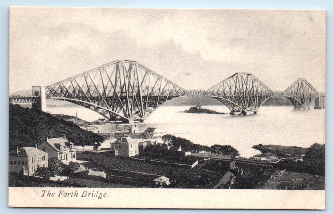 The Forth Bridge - Edinburgh SCOTLAND UK Postcard The Forth Bridge - Edinburgh SCOTLAND UK Postcard