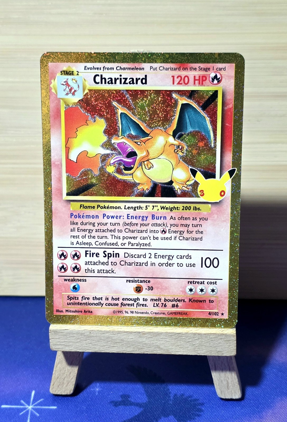 Charizard 30th Anniversary Pokémon TCG Classic Collection Holo Rare Chase NM/M