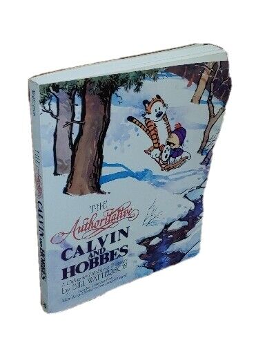 The Authoritative Calvin and Hobbes Treasury Book Bill Watterson Paperback 1990
