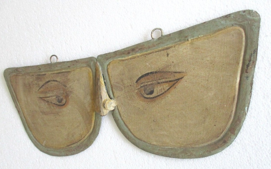 Antique Optometrist's advertisement  trade sign specs clinic hospital sign