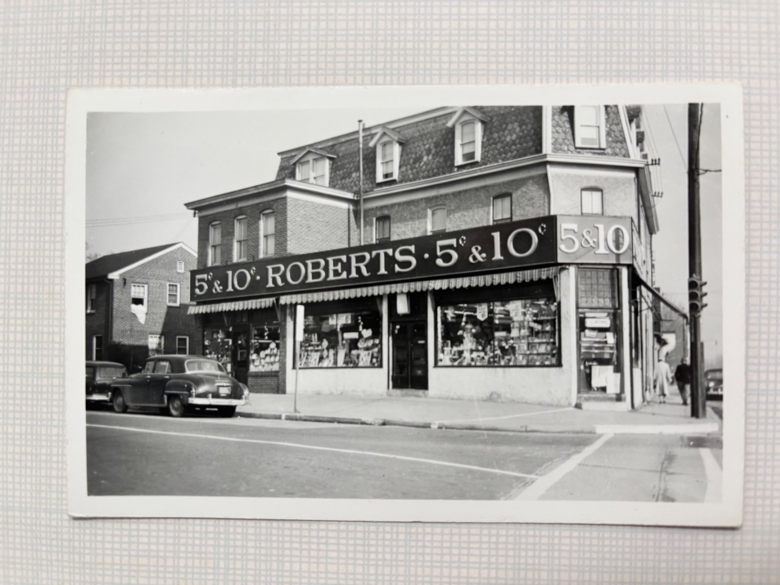 Norwood PA RPPC Roberts 5 & 10 Cent Store Storefront Winona Ave Postcard Norwood PA RPPC Roberts 5 & 10 Cent Store Storefront Winona Ave Postcard