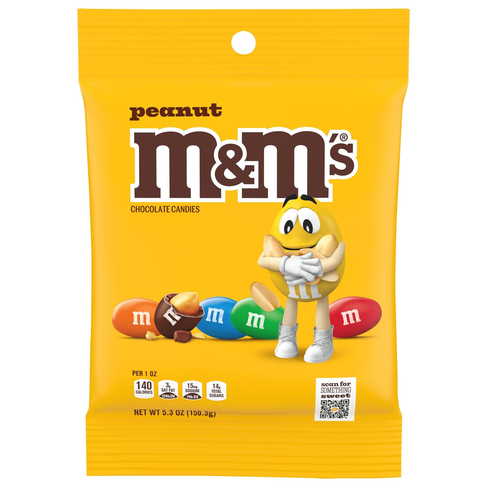 M&M's Peanut Peg Pack - 5.3 oz Ounce