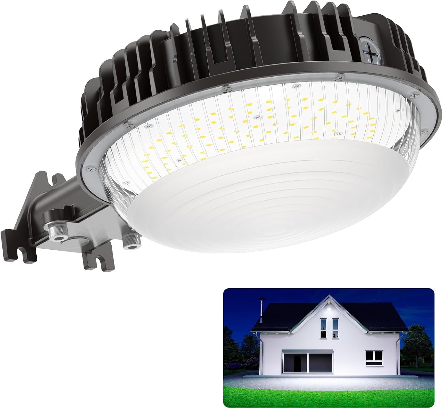 100W LED Barn Light 15000LM with Dusk to Dawn Photocell, ETL Listed, 5000K Dayli 100W LED Barn Light 15000LM with Dusk to Dawn Photocell, ETL Listed, 5000K Dayli