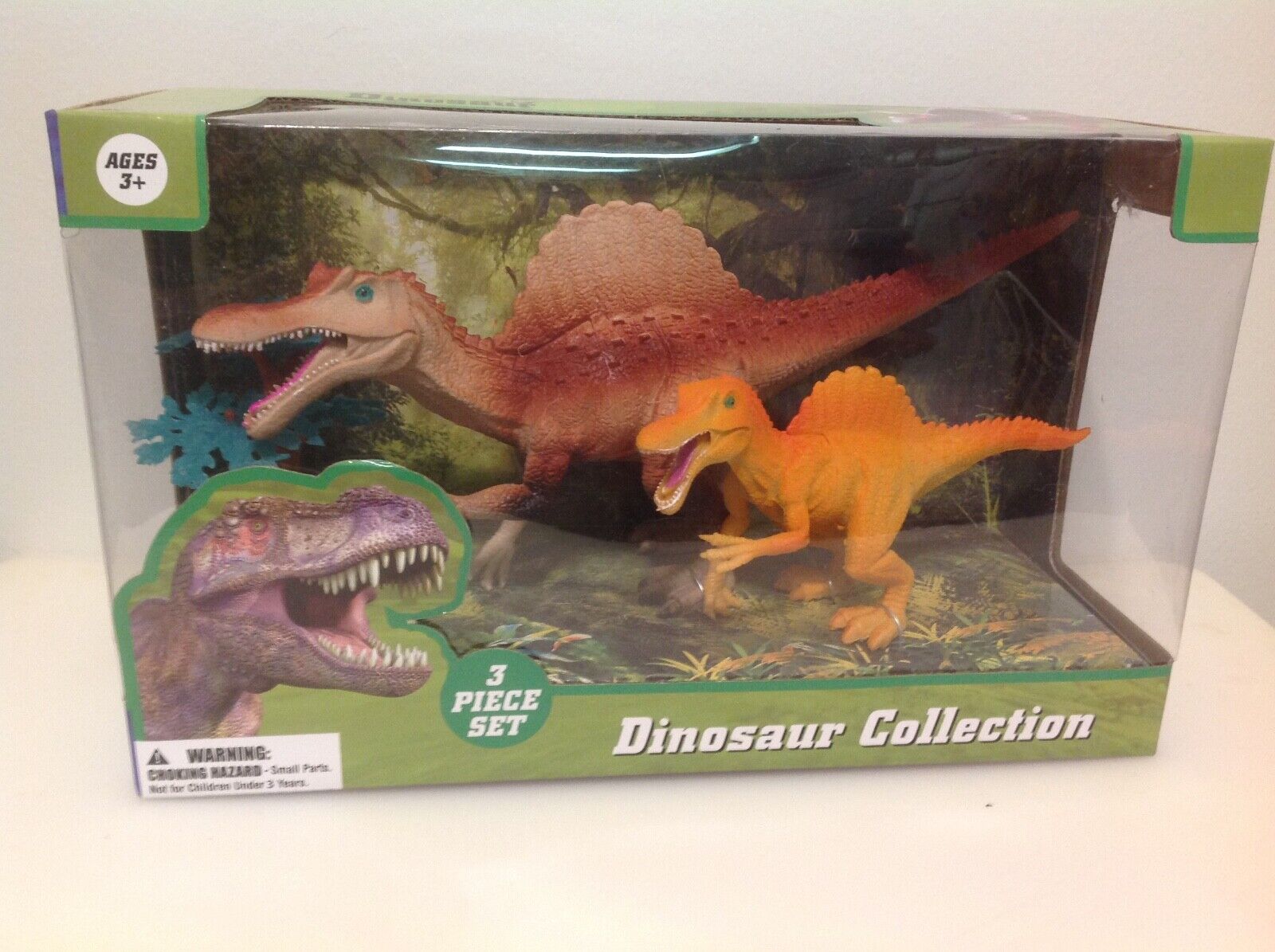 Spinosaurus Dinosaur Collection Figure by Toymaker 3 piece set