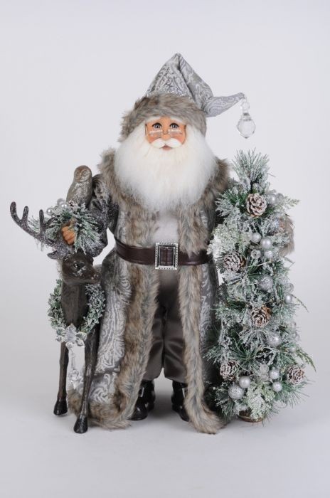 Karen Didion Originals The Lighted Snow Covered Wilderness Santa CC16-259 Karen Didion Originals The Lighted Snow Covered Wilderness Santa CC16-259