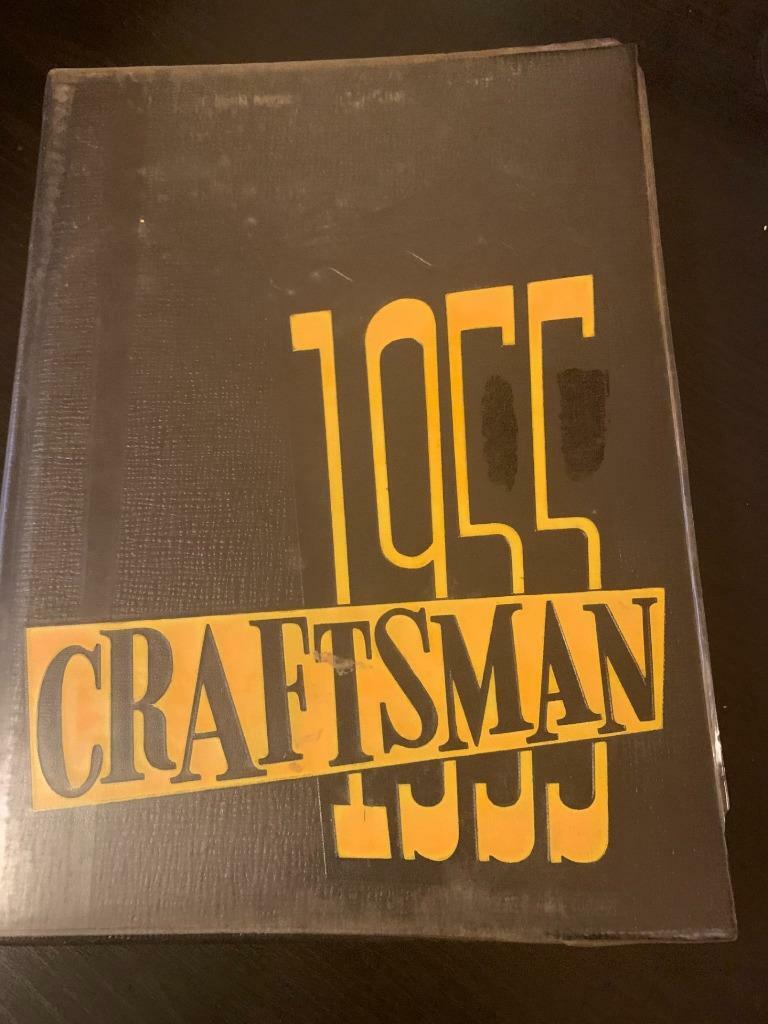 Irving E. Macomber High School Yearbook 1955 "Craftsman" 55 Toledo, Ohio OH