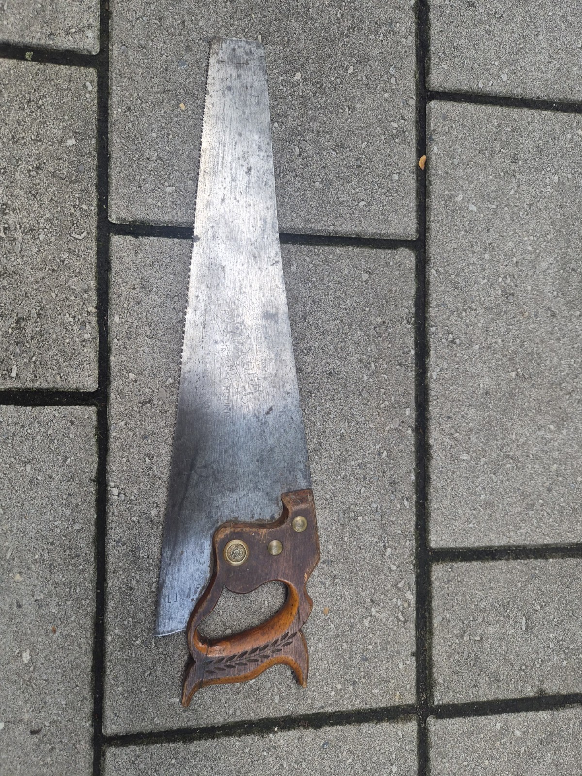 Rare Antique C.E. Jennings "Our Leader" No. 56 Hand Saw 11 PPI Skewed Back NY Rare Antique C.E. Jennings "Our Leader" No. 56 Hand Saw 11 PPI Skewed Back NY