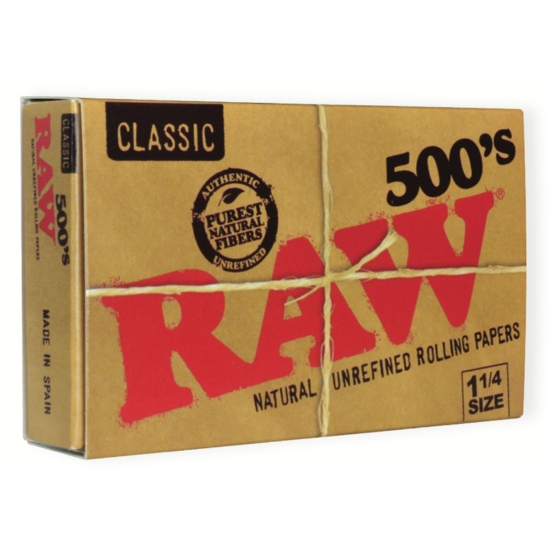 10x RAW Classic 1 1/4 Size 500's Rolling Papers Smoking Accessory Bulk Lot 1.25" 10x RAW Classic 1 1/4 Size 500's Rolling Papers Smoking Accessory Bulk Lot 1.25"