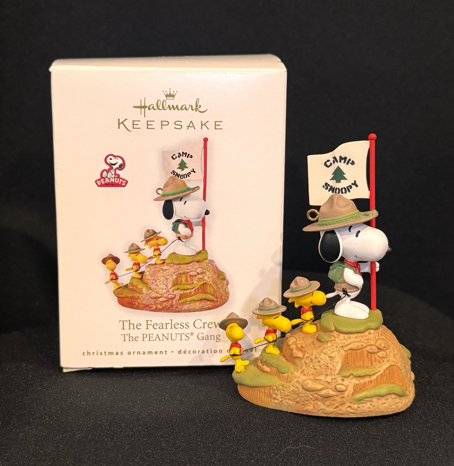 Hallmark KEEPSAKE 2010 Peanuts Gang Fearless Crew Ornament Snoopy~Woodstock NEW Hallmark KEEPSAKE 2010 Peanuts Gang Fearless Crew Ornament Snoopy~Woodstock NEW