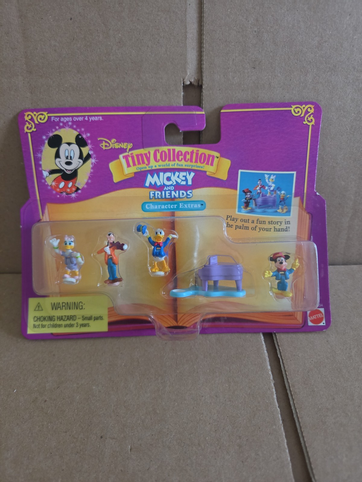 Disney Tiny Collection Mickey And Friends Character Extras Mattel NEW Disney Tiny Collection Mickey And Friends Character Extras Mattel NEW