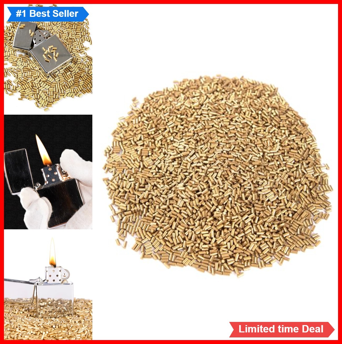 8000Pcs Gold Flint Refills for Lighter Replacement Stones Cerium Lanthanum 8000Pcs Gold Flint Refills for Lighter Replacement Stones Cerium Lanthanum