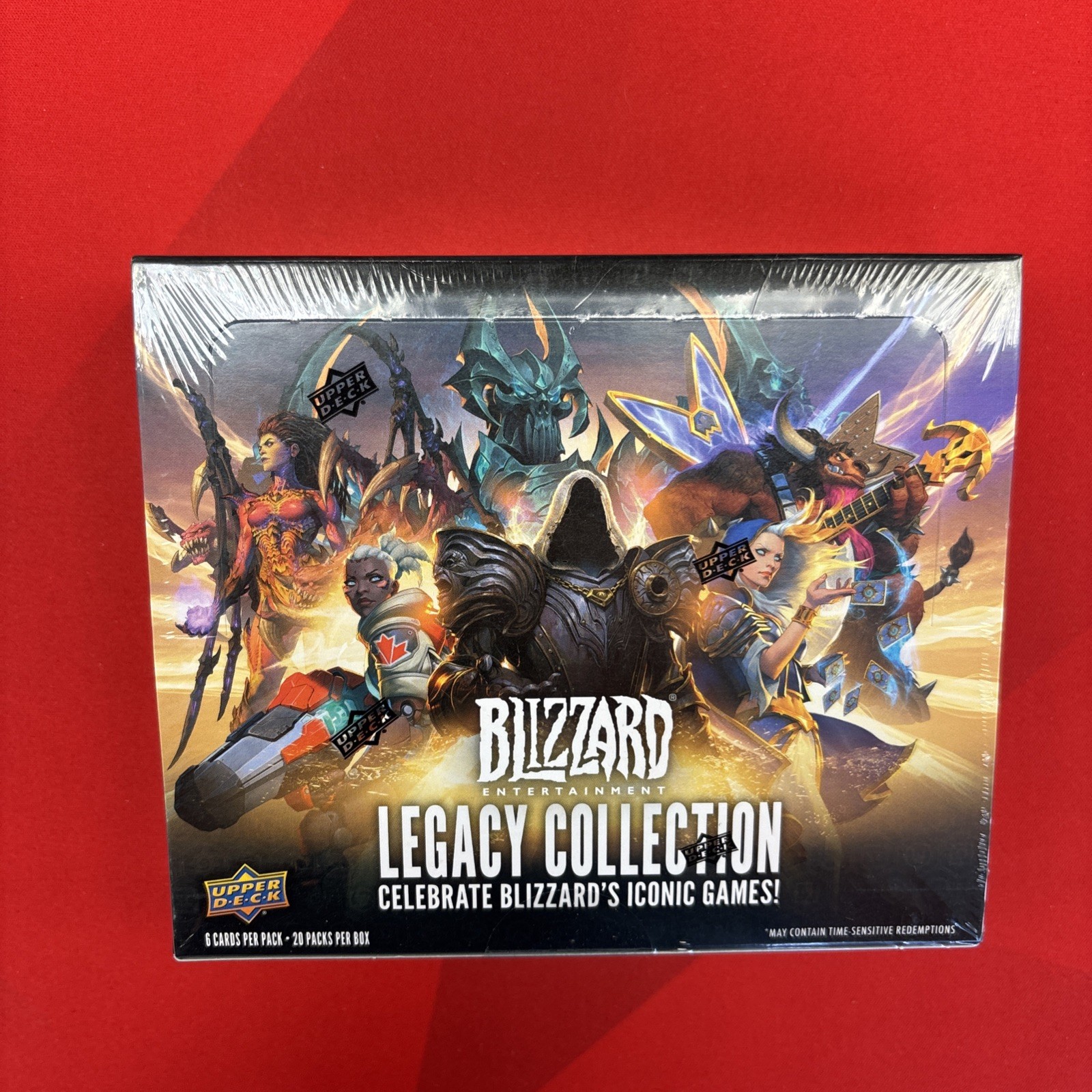 Blizzard Entertainment Legacy Collection Hobby Box 2023 Upper Deck SEALED Blizzard Entertainment Legacy Collection Hobby Box 2023 Upper Deck SEALED