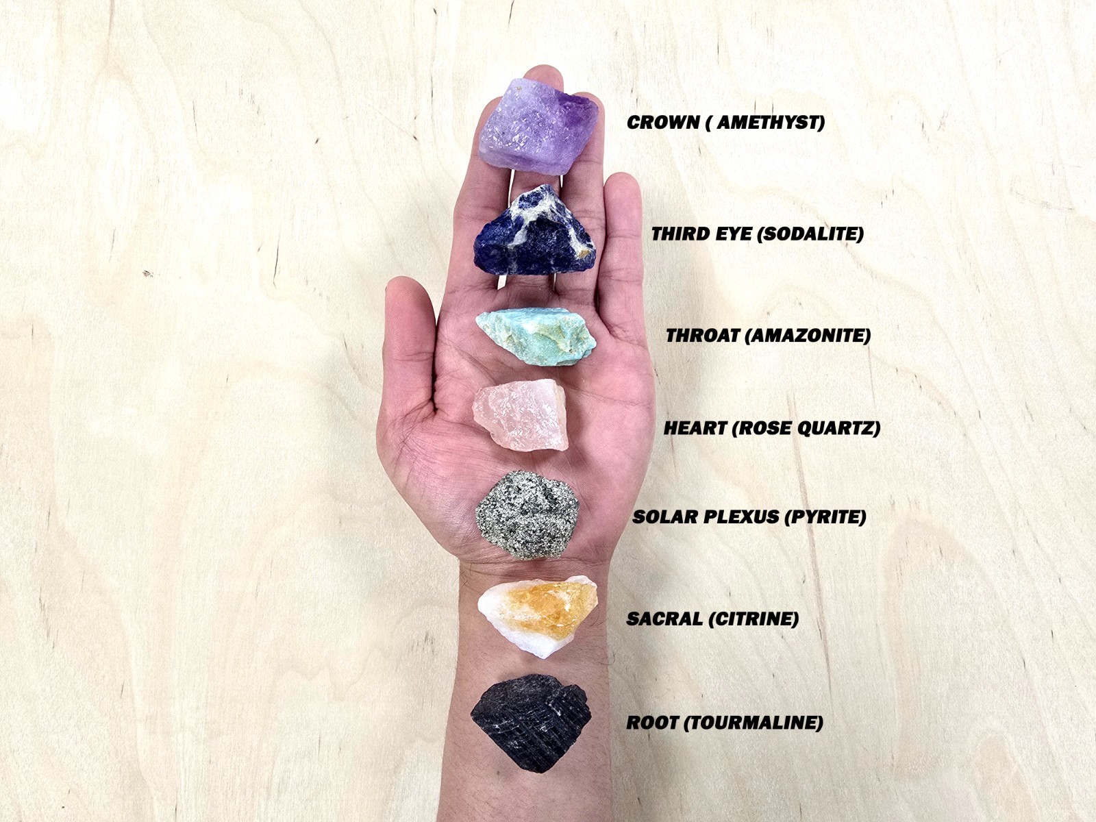 7 CHAKRA Crystals Set Raw Natural Healing Crystals Collection Rough Gemstones 7 CHAKRA Crystals Set Raw Natural Healing Crystals Collection Rough Gemstones