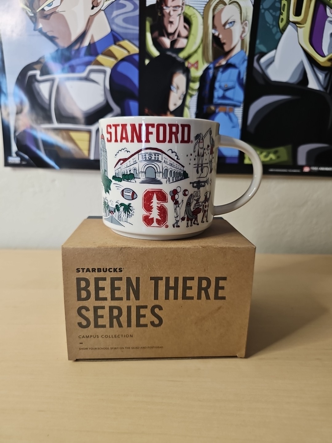 Starbucks Been There Series Stanford Campus Collection Mug 2023 White/Red/Black