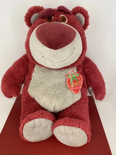 NEW with tags Authentic Disney Store Lotso Scented Plush Toy Story 13'' Bear NEW with tags Authentic Disney Store Lotso Scented Plush Toy Story 13'' Bear